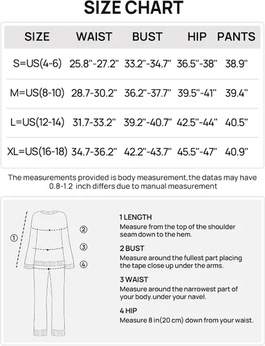 Vista 6 de MEROKEETY Conjunto de pijama de 2 piezas de forro polar mullido para mujer