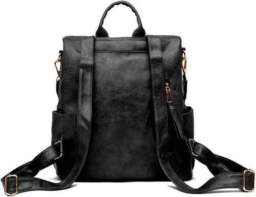 Vista 5 de ZOCILOR Mochila de moda para mujer, bolso multiusos con diseño convertible, bolso de hombro, bolsa de viaje