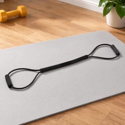 Vista 5 de Fancyes Bandas elásticas de resistencia para entrenamiento de agilidad de cuerda para boxeo de sombra