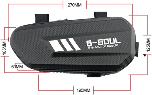 Vista 7 de Para Kawasaki Z800 Z900 Z250 Z300 Z650 Z750 Z1000 Z1000SX 250 400 motocicleta Sillín lateral bolsa de herramientas paquete triángulo