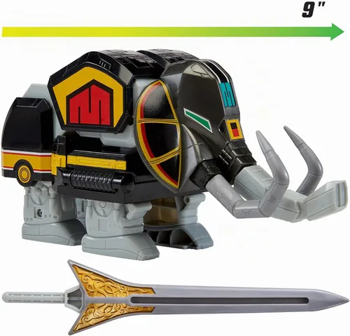 Vista 4 de Mighty Morphin Power Rangers: Re-Ignition - Mastodon Deluxe Dinozord combinable por Playmates Toys