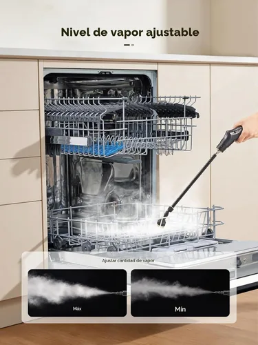 Vista 5 de Limpiador de vapor de mano, vapor de alta presión de 2500 W
