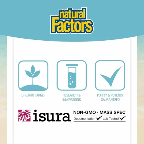 Vista 8 de Natural Factors Citrato de magnesio en polvo – Suplemento de apoyo a la salud corporal para apoyo celular – Suplemento en polvo de magnesio ayuda a