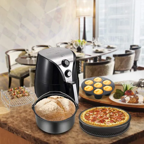 Vista 7 de Accesorios para freidora de aire, 9 piezas para freidora de aire Gowise Gourmia Cozyna Ninja, se adapta a todas las freidora de aire caliente de 3.7