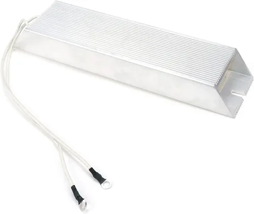 Vista 9 de 100W 8 Ohm Aluminio Vivienda Wirewound Frenado Resistencia Soldadura Lug Silver ToneTerminals