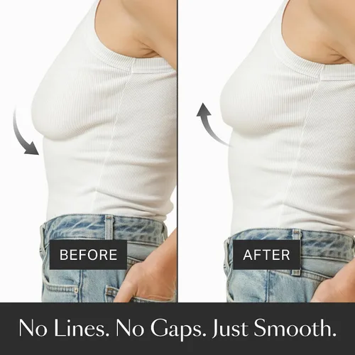 Vista 3 de EBY Bralette de soporte sin costuras con correas ajustables, bralettes para mujer, brasier sin varillas para mujer