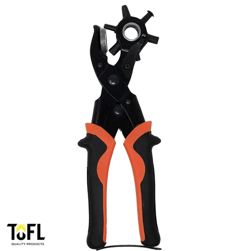 Vista 8 de TOFL - Perforadora giratoria de cuero para cinturones, correas, collares