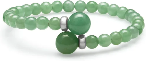 Vista 2 de Pulsera de jade natural para mujer
