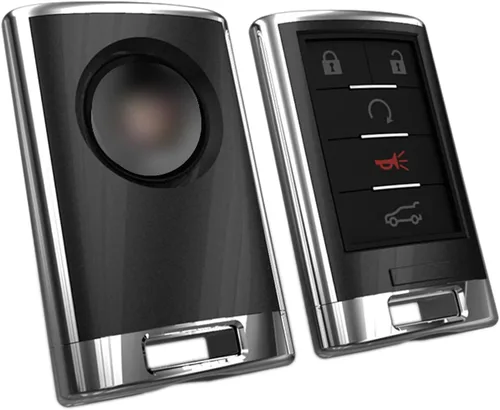 Vista 3 de Cubierta rígida para llave de auto, de lujo, para Cadillac ATS CTS DTS XTS Escalade o Chevrolet Corvette C7 convertible, Dorado