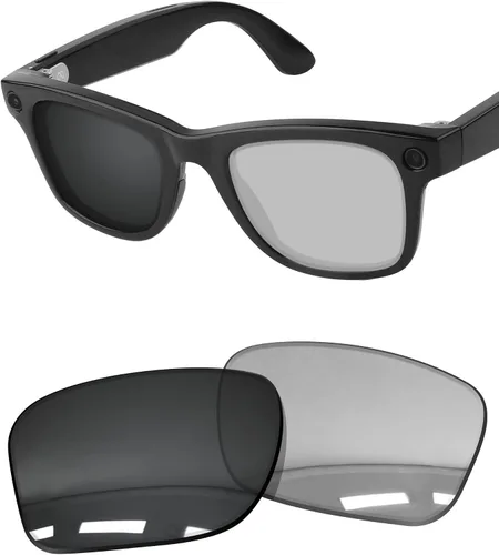 Vista 11 de 1.6MM Polarized Replacement Lenses for Ray-Ban Meta RW4006 / RW4008 Negro carbón - Policarbonato polarizado