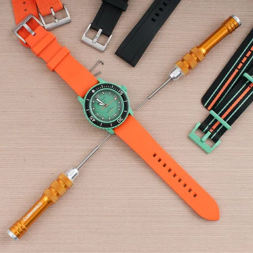 Vista 5 de StrapHabit Juego de destornilladores hexagonales para Blancpain X Swatch Scuba Fifty Fathoms - Kit de herramientas esenciales para reloj