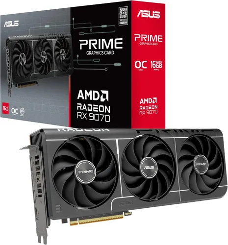 Vista 12 de ASUS ATS Radeon RX 9070 GRE 12GB GDDR6 OC Edition Tarjeta gráfica