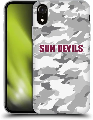 Vista 71 de Head Case Designs Funda de gel ASU Camou con licencia oficial de la Universidad Estatal de Arizona [protección de grado militar] compatible