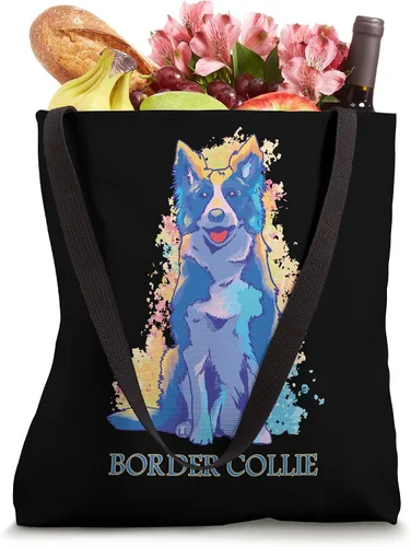 Vista 4 de Border Collie Dog Border-Collie - Bolsa de mano