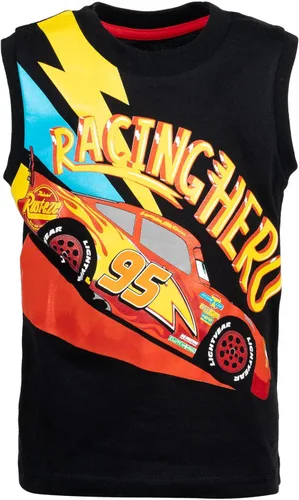 Vista 4 de Disney Lion King Pixar Toy Story - Camiseta sin mangas y pantalones cortos de Mickey Mouse Cars de 3 piezas