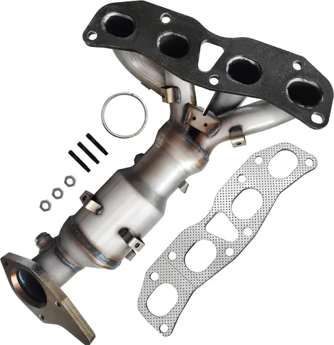 Vista 26 de JT Convertidor catalítico compatible con Nissan Frontier/Xterra 2002 2003 2004 3.3L V6 2 piezas (compatible con EPA)
