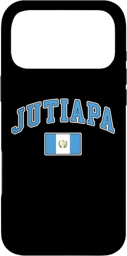 Vista 21 de Funda para iPhone 14 Pro Max Jutiapa con la bandera de Guatemala