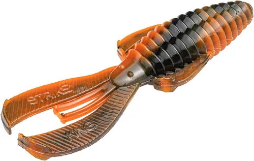 Vista 17 de Strike King Rage Bug Señuelo de Pesca, Grúber de Plástico Suave, Diseño Único, Acción Sutil