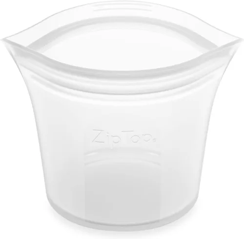 Vista 78 de Zip Top - Contenedores reutilizables de silicón 100 % platino