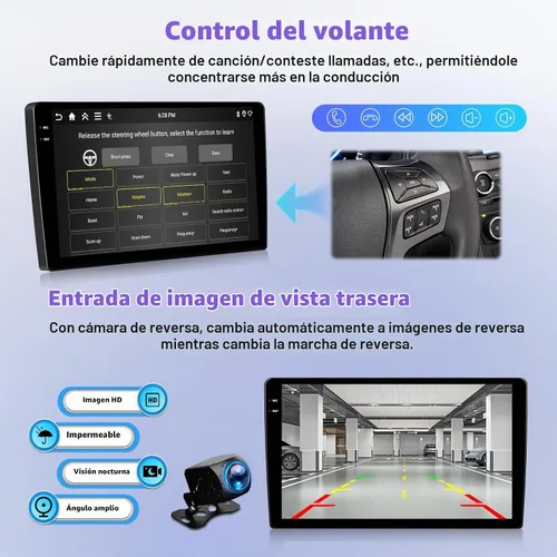 Vista 6 de 4+64 para Hyundai Elantra 2016 2017 2018 Android 15 Radio de coche inalámbrico Carplay Android Auto 9 pulgadas pantalla táctil