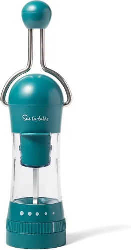Vista 10 de Sur La Table Molinillo de especias con trinquete de 5 ajustes de grosor, negro
