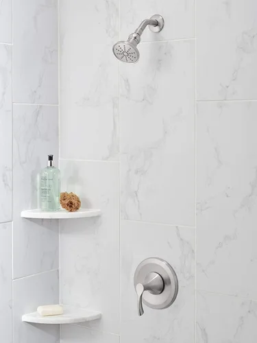 Vista 3 de Gerber Kit de molduras para bañera y ducha Antioch de plomería con cartucho Treysta