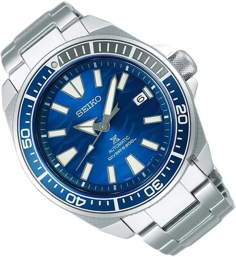 Vista 2 de Seiko Prospex SRPD23J1 Reloj analógico automático plateado para hombre de acero inoxidable
