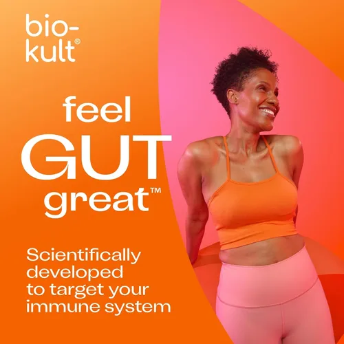 Vista 6 de Bio-Kult Suplemento probiótico extra fuerte para la salud intestinal, apoyo del sistema inmunológico y tu tracto digestivo, con vitamina B12 - 30