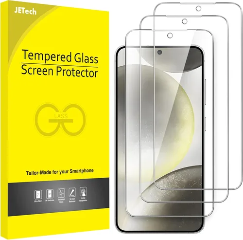 Vista 14 de JETech Protector de pantalla compatible con Samsung Galaxy S20 FE de 6.5 pulgadas, película de vidrio templado, paquete de 3