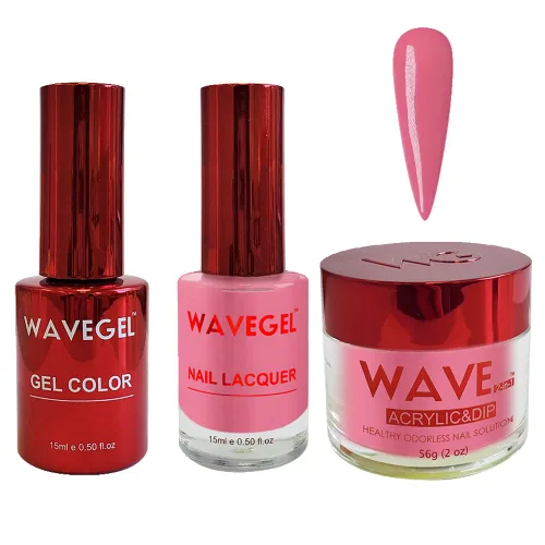 Vista 49 de WAVEGEL - Juego de gel de remojo, laca de uñas y polvo acrílico y polvo de inmersión a juego - Colección Queen - #001 Negro sedoso