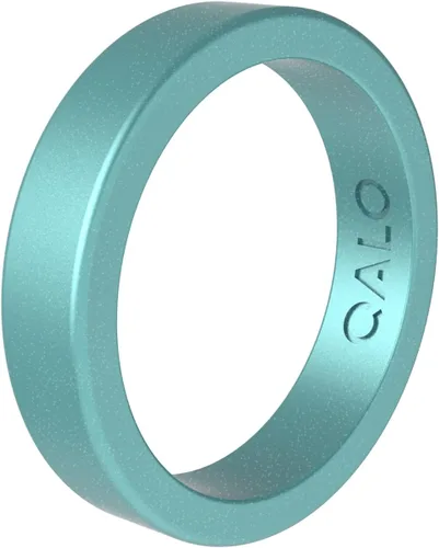 Vista 22 de QALO Anillos de compromiso de goma para mujer, diseñados para exteriores y Pack A: Treelined