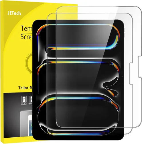 Vista 14 de JETech Protector de pantalla para iPad Pro de 10.5 pulgadas y iPad Air 3 (modelo 2019 de 10.5 pulgadas), película de vidrio templado 9H