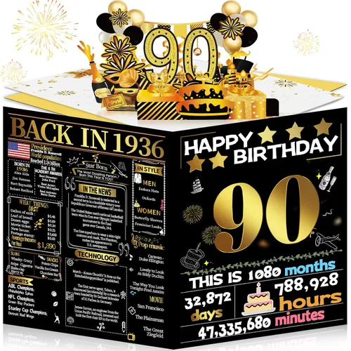 Vista 36 de Joycard Tarjeta de cumpleaños de 10 años para niña o niño, regalo de cumpleaños 3D emergente feliz cumpleaños para hija o hijo, decoraciones