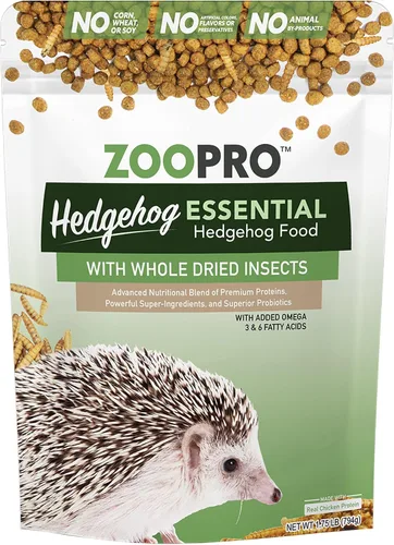 Vista 3 de Hedgehog Essential - Croquetas de pollo con gusanos de harina (1.75 libras)