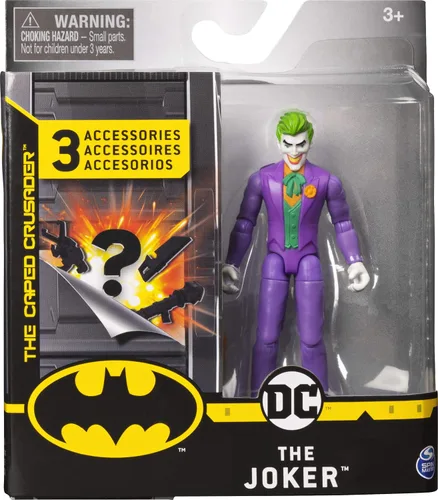 Vista 8 de Batman - Figura de acción de renacimiento de 3.9 in con 3 accesorios misteriosos, Misión 1