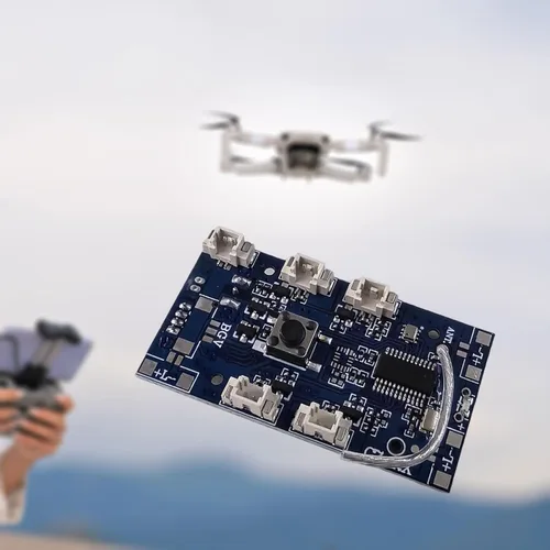 Vista 4 de kowaku Tablero receptor portátil, práctico tablero principal, para E88Pro E88 RC Drone reemplaza piezas de accesorios
