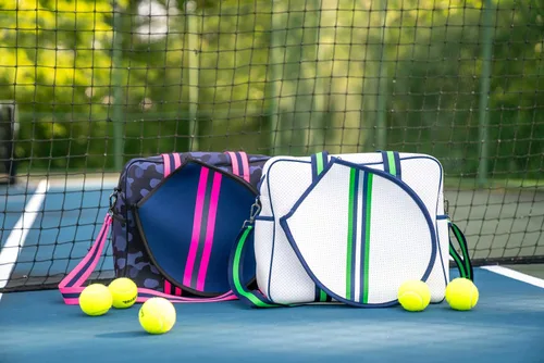 Vista 2 de Bolsa de tenis Hampton - Bolsa de tenis para mujer, espaciosa, construcción de calidad, diseño elegante y funcional