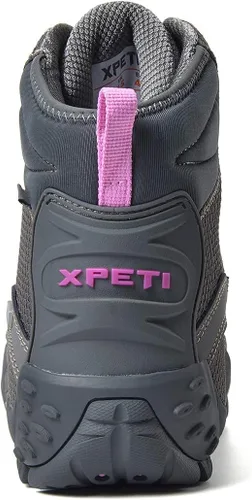 Vista 5 de XPETI Botas de senderismo Dimo Mid impermeables antideslizantes para mujer