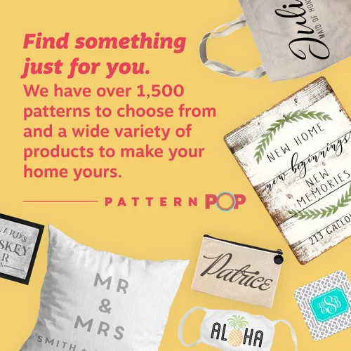 Vista 8 de Pattern Pop - Funda de almohada de princesa con texto personalizado - Fundas de almohada decorativas para cama - Decoración personalizada