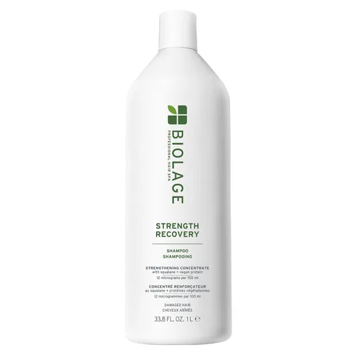 Vista 9 de Biolage Strength Recovery Shampoo – For Damaged Hair Reduces Breakage & Detangles, Strengthens and Moisturizes, For Damaged Hair, With Olive