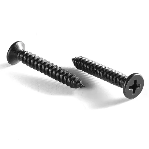 Vista 13 de Tornillos para madera #4 x 1/2", 100 tornillos de acero inoxidable 18-8 (304), cabeza plana Phillips, tornillos autorroscantes rápidos para paneles