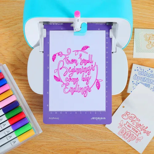 Vista 5 de Bolígrafos de punta media 1.0 compatibles con Cricut Joy/Xtra, paquete de 36 rotuladores surtidos para dibujar, escribir, manualidades 1.0Tip