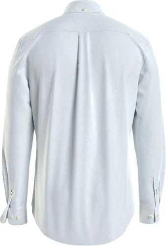 Vista 2 de Tommy Hilfiger Camisa de lino de manga larga con botones para hombre en ajuste regular