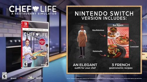 Vista 3 de Chef Life A Restaurant Simulator - Al Forno Edition (NSW)
