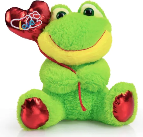 Vista 11 de HollyHOME Capybara - Peluche de San Valentín Capybara con globo rojo de amor para niños y novia, aniversario, San Valentín, cumpleaños, regalos