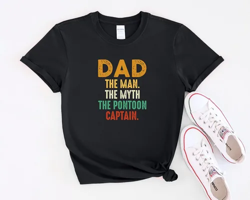 Vista 4 de Dad Shirt, The Man The Myth shirt, Father T-shirt, Funny Papa Shirt, Fathers Day Shirt, Papa Gift, First Fathers Day Gift, Gift For Dads
