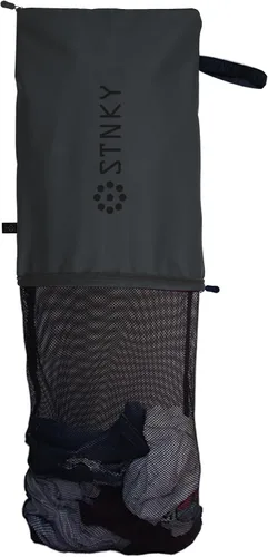 Vista 9 de STNKY Bag Pro - Bolsa de lavandería - Bolsa de lavado para trabajadores de la salud, deportes, fitness y viajes (XL, negro)