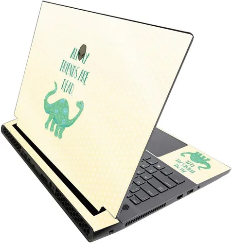 Vista 455 de MightySkins - Skin brillante con purpurina para Alienware M17 R3 (2020) y M17 R4 (2021) - Diversión de los años 90 Acabado duradero con purpurina