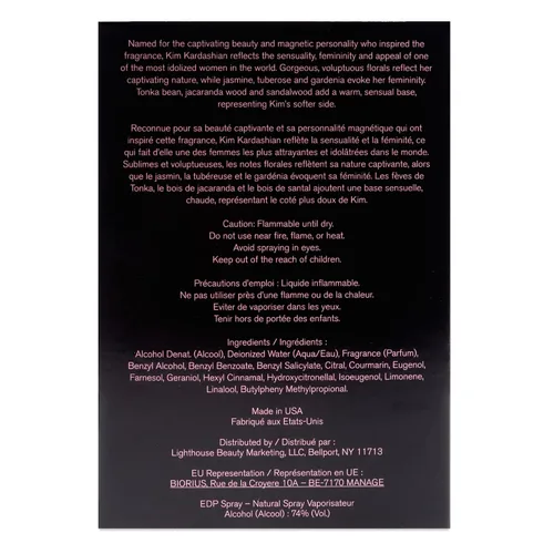Vista 3 de Kim Kardashian Eau de Parfum en aerosol, 0.55 libras