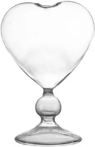 Vista 6 de Copas de vino con forma de corazón, copas de vino tinto creativas, copas de jugo de cóctel en forma de corazón de 10 onzas para fiestas, cenas